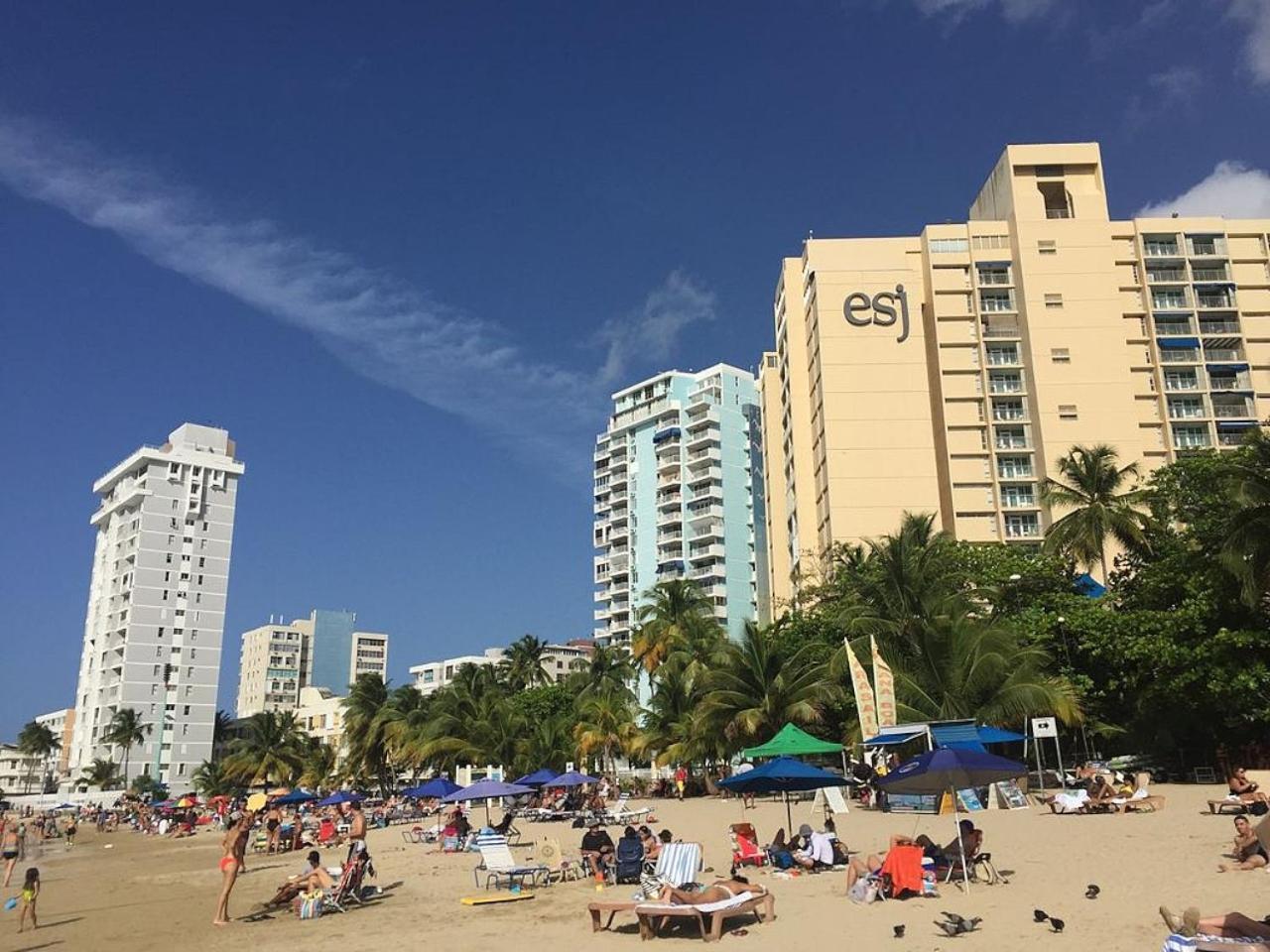 Tropical Studio At The Beach In Isla Verde Сан Хуан Екстериор снимка